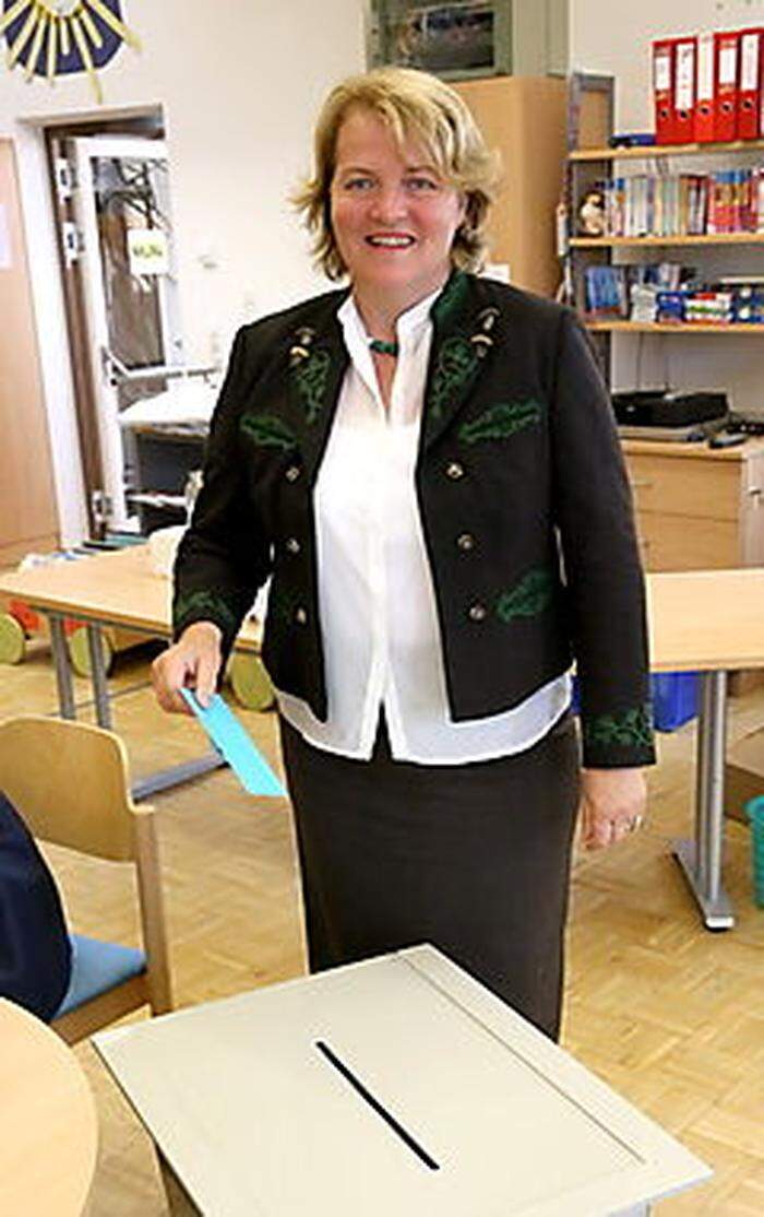 Kandidatin und amtsführende Bürgermeisterin Gabriele Edith Moser