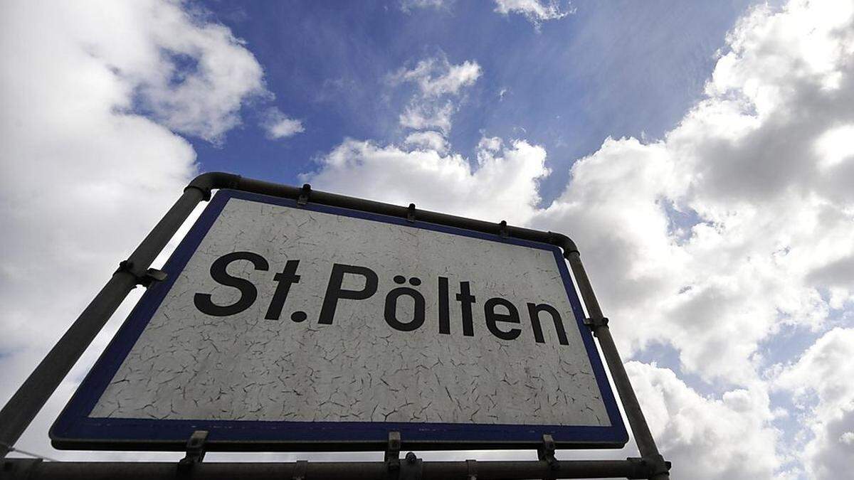 Ortstafel St. Pölten