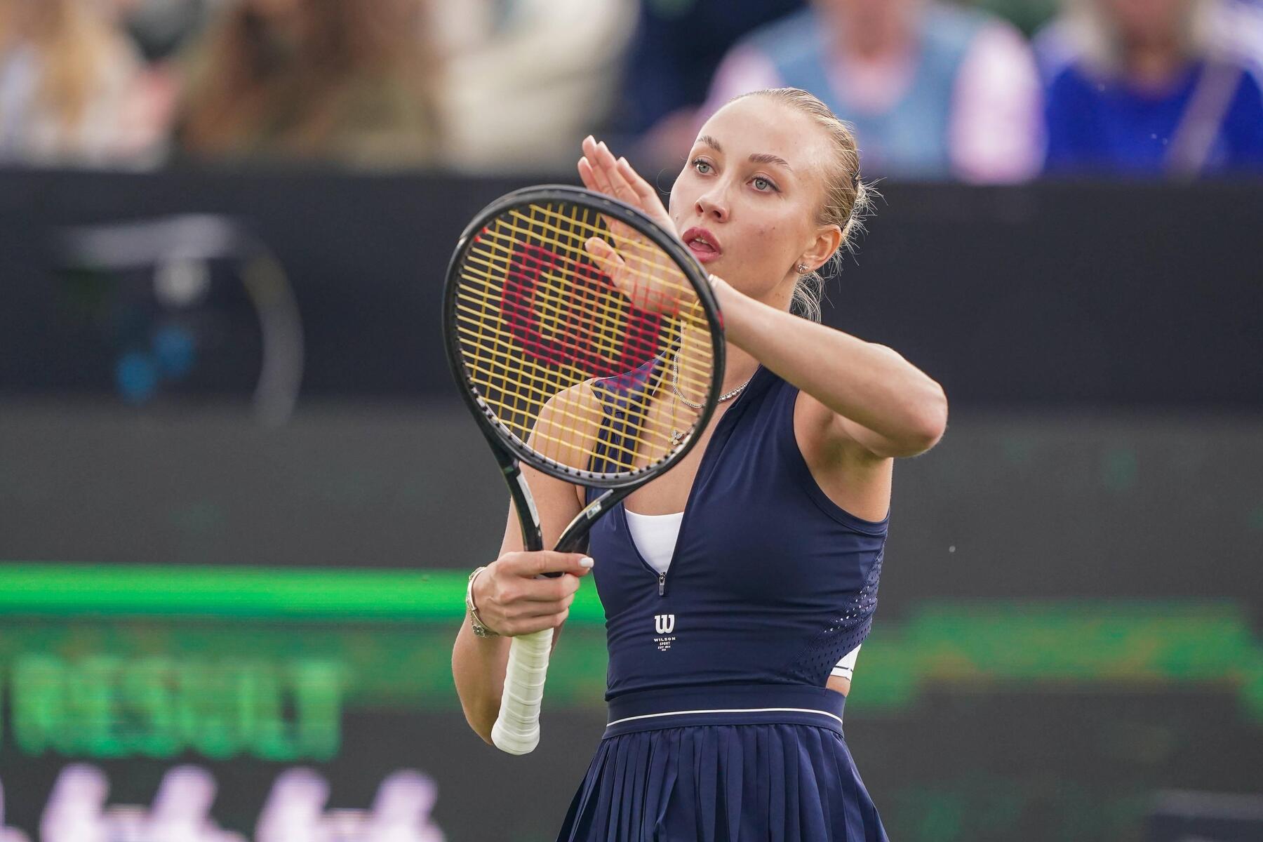 Tennis: Potapova musste in Hertogenbosch erkrankt 