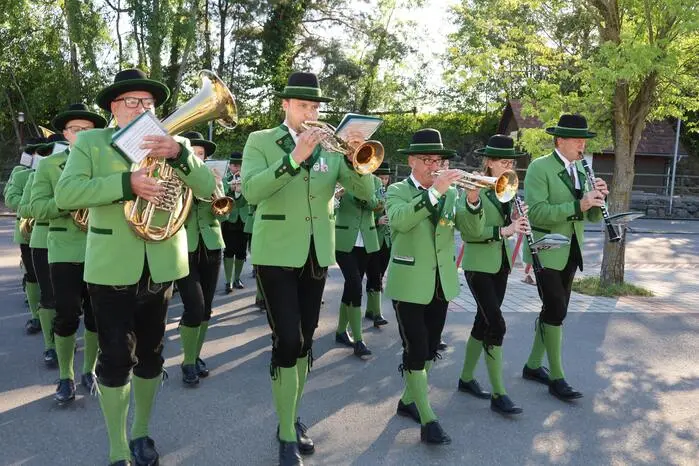 Mit musikalischem Gruß marschierten 28 Musikkapellen aus der Steiermark und aus dem Burgenland auf dem Festplatz ein