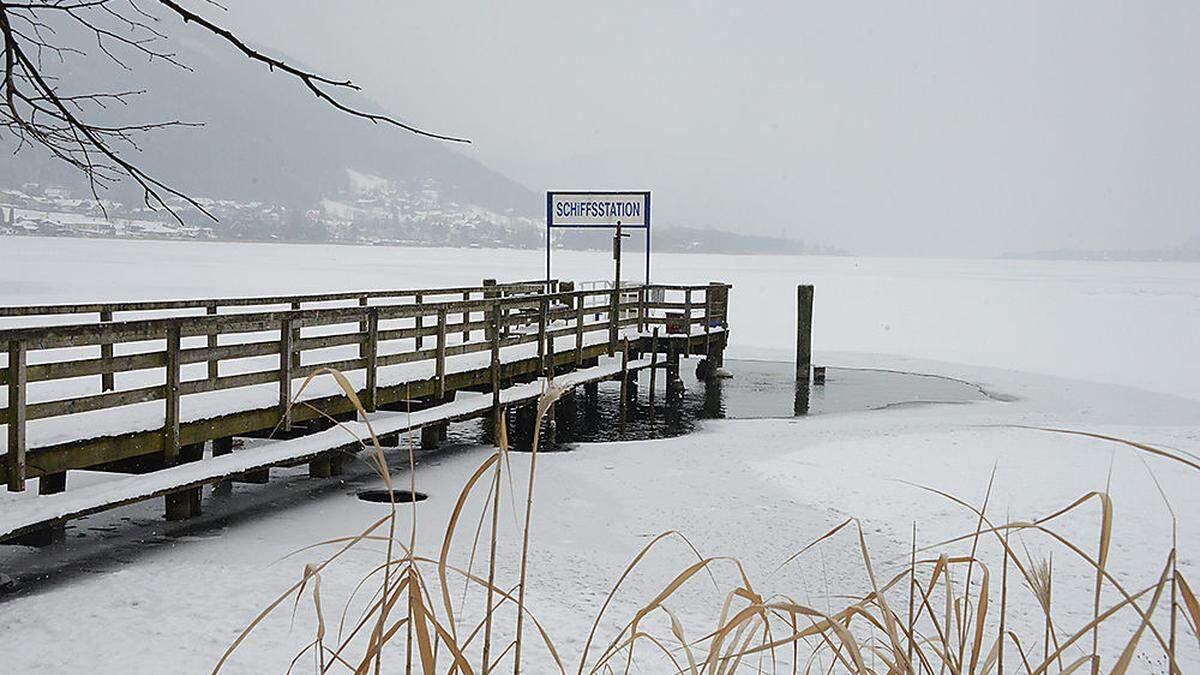 Am Ossiacher See herrscht derzeit Einbruchgefahr