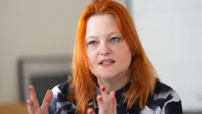 Autorin und Feministin Beatrice Frasl ist im Kunsthaus in Graz zu Gast