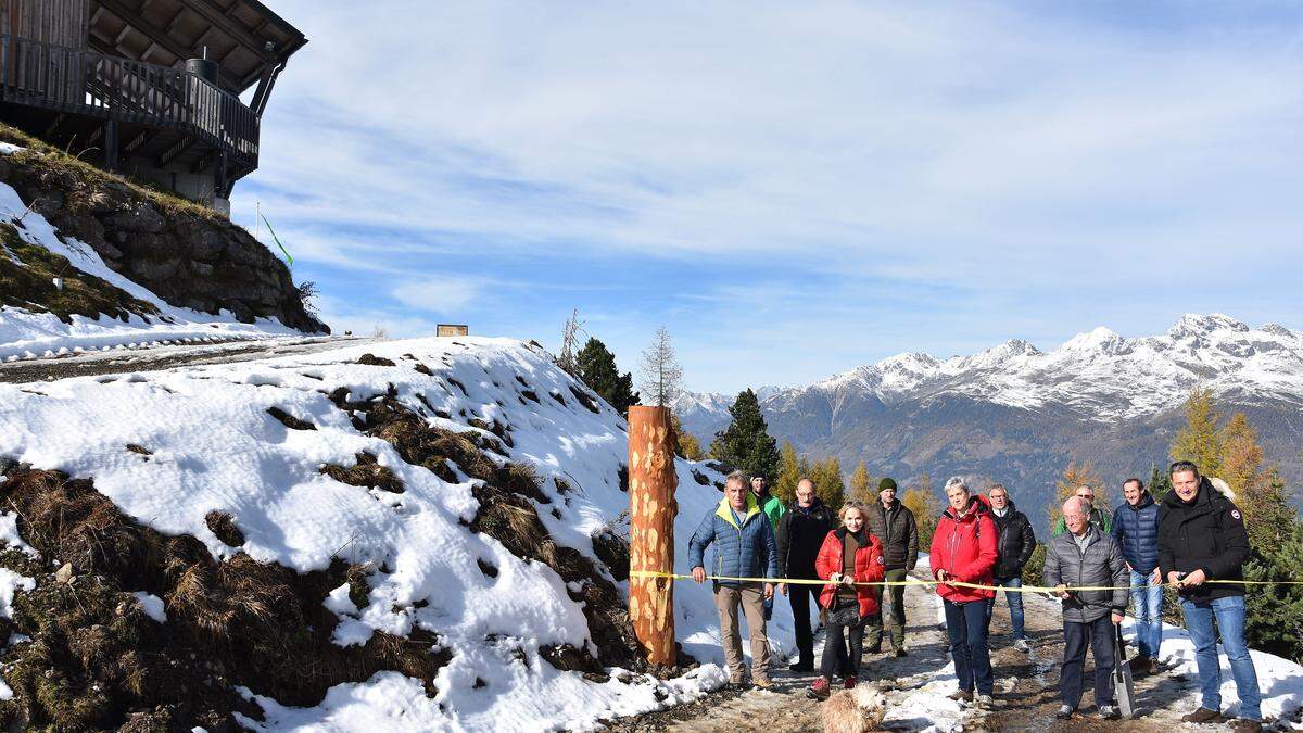 Eröffnung der längsten Rodelbahn Tirols im Oktober 2020 – ohne Franz Theurl 