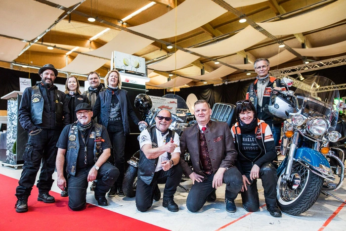 Mit dabei waren auch "Alpe Adria Chapter" Direktor Manfred Dworak und Vizedirektor Walter Egger.
