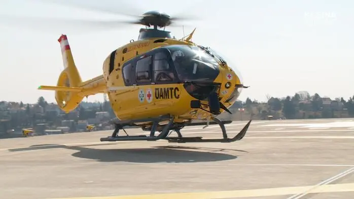 Der Rettungshubschrauber C17 rückte aus