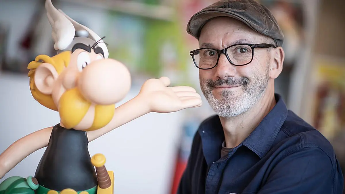 Jean-Yves Ferri ist der Autor der Asterix-Abenteuer