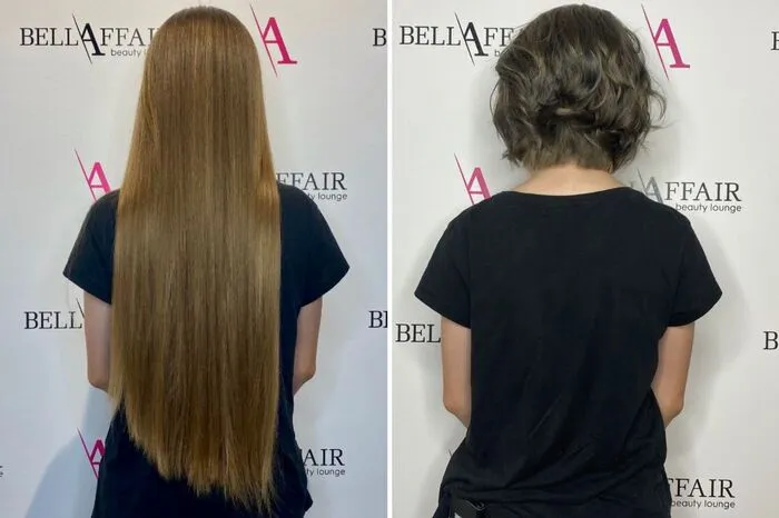 Die Haare gibt der Salon an den Wiener Verein "Die Haarspender" weiter - diese verarbeiten die Längen zu Perücken weiter.
