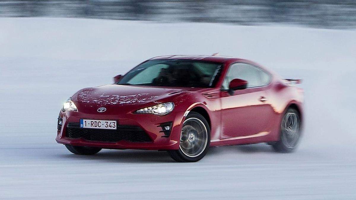 Da kommt wer quer daher: der geliftete Toyota GT86