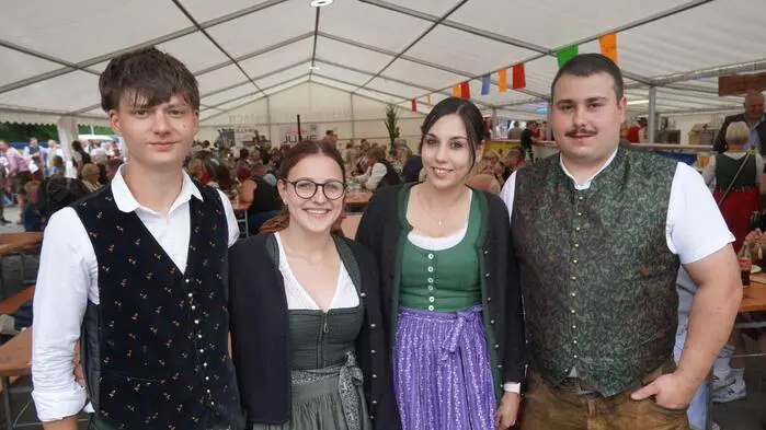 Louis Dangel, Josefa Winkler, Sarah Klammer
 und Lukas Klammer