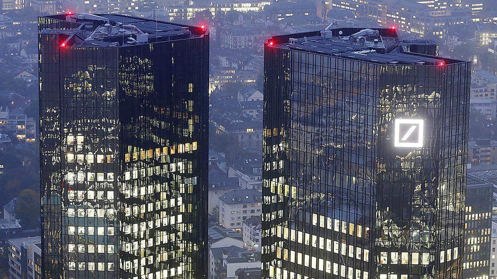 Zentrale der Deutschen Bank in Frankfurt