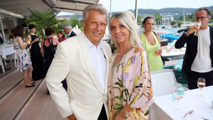 MYCK-Präsident Franz Iglauer mit Gattin Dani