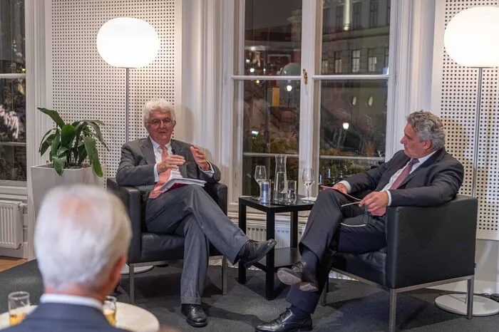 In der Wiener Redaktion der Kleinen Zeitung kam es zum Gespräch mit Kleine-Zeitung-Chefredakteur Hubert Patterer
