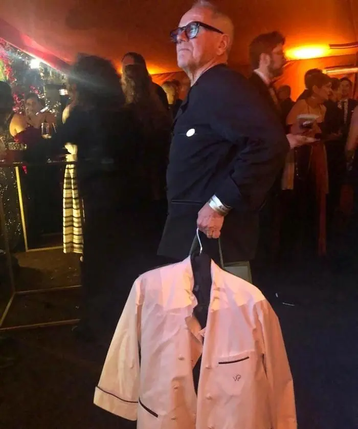 Feierabend für Wolfgang Puck. In der Früh geht's nach Budapest