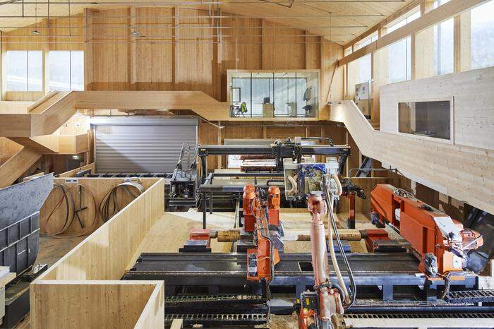 Holzbau Unterrainer holte sich mit „Sawbox“ einen von drei Hauptpreisen