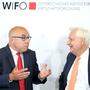 Wifo-Chef Gabriel Felbermayr und IHS-Direktor Klaus Neusser, der die IHS-Leitung am 1. Juli an Nachfolger Holger Bonin übergibt