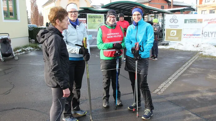 Die Sportler gingen mit Begeisterung an den Start.