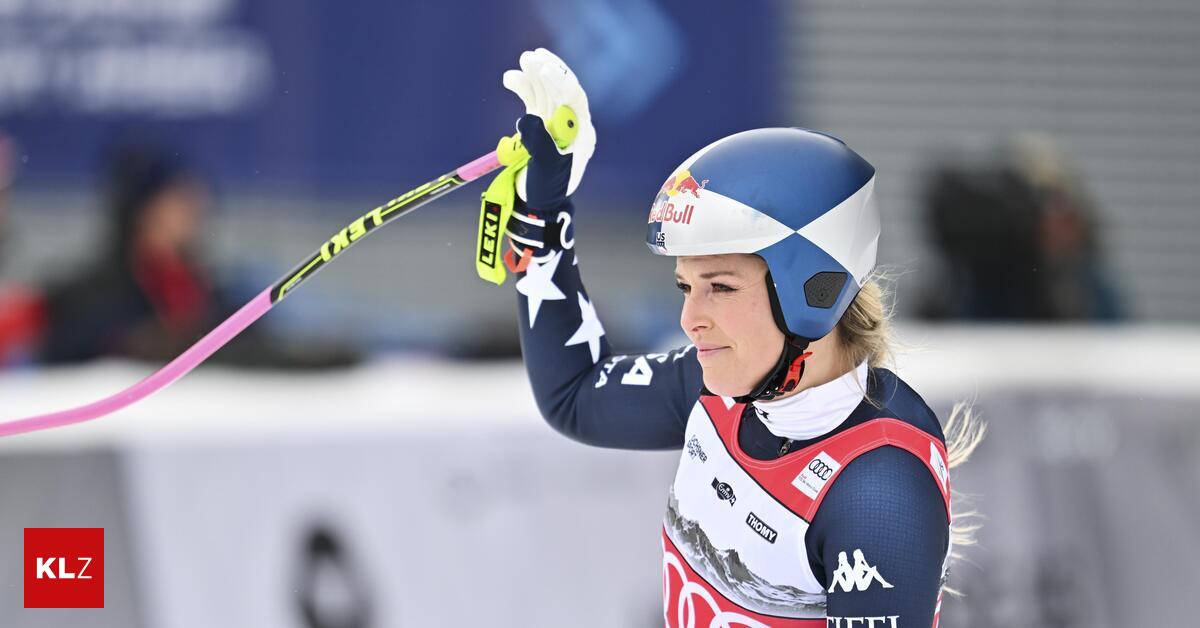 Despite a torn cruciate ligament! Lindsey Vonn will compete in the Winter ...