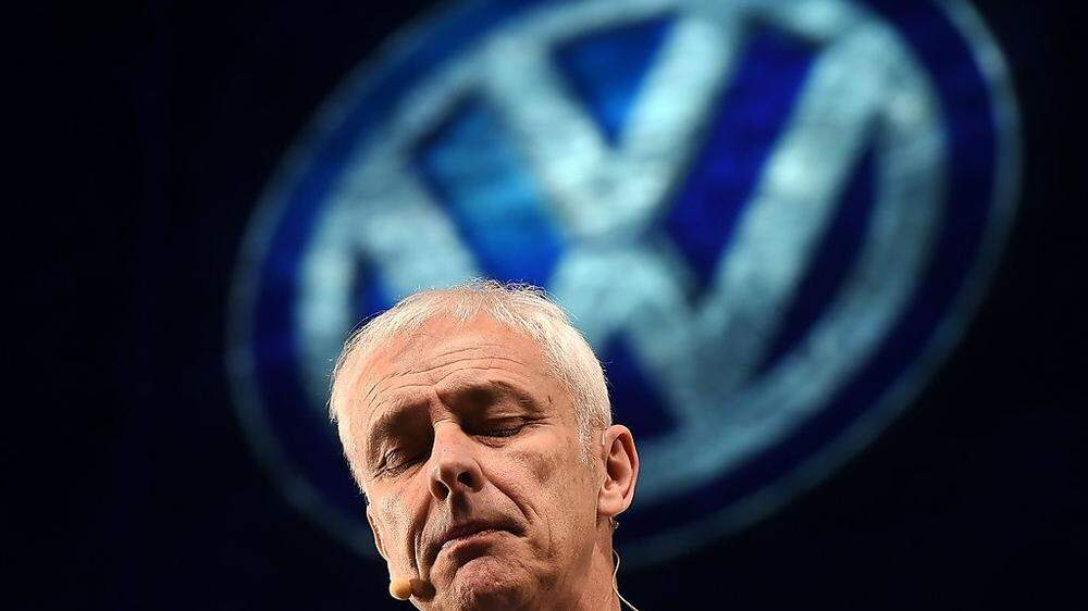 VW-Chef Müller kämpft mit den Auswirkungen der Abgaskrise