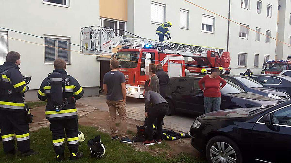 Drei Feuerwehren rückten aus