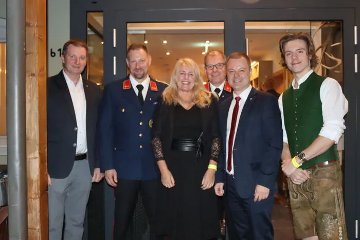 Kommandant Michael Kainz konnte beim diesjährigen Ball auch zahlreiche Ehrengäste in Prebl willkommen heißen. 
