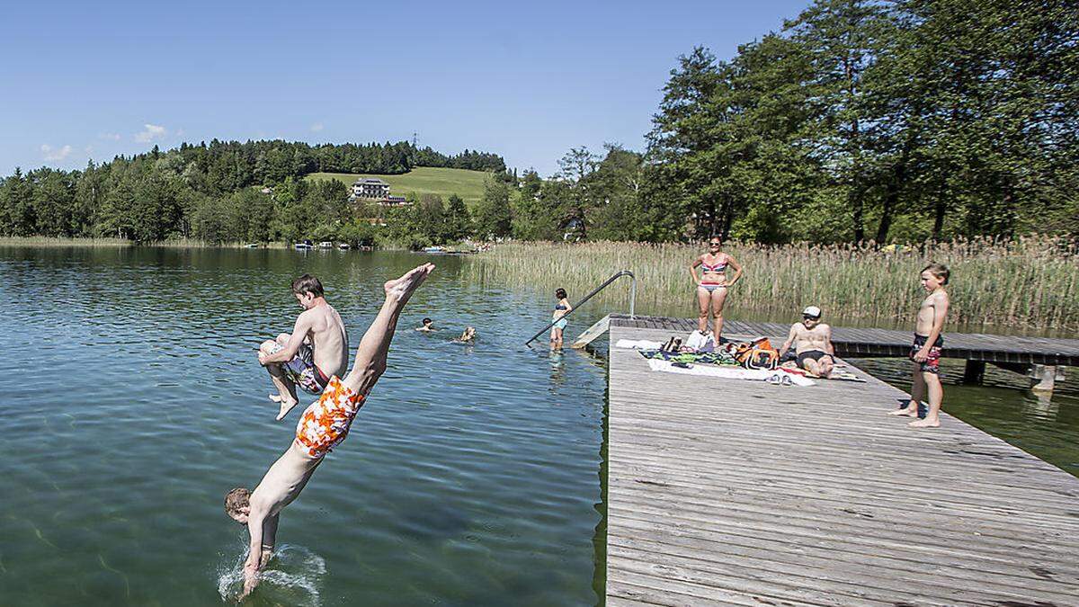 Auch der Keutschacher See hat wieder beste Wasserqualität