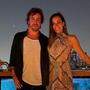 Fernando Alonso und Andrea Schlager über den Dächern von Miami