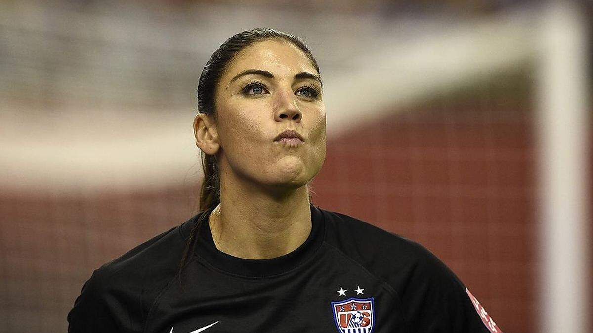 Hope Solo ist mehrfache Welttorhüterin.