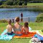 Am Maltschachersee genießen Badegäste noch die letzten warmen Tage