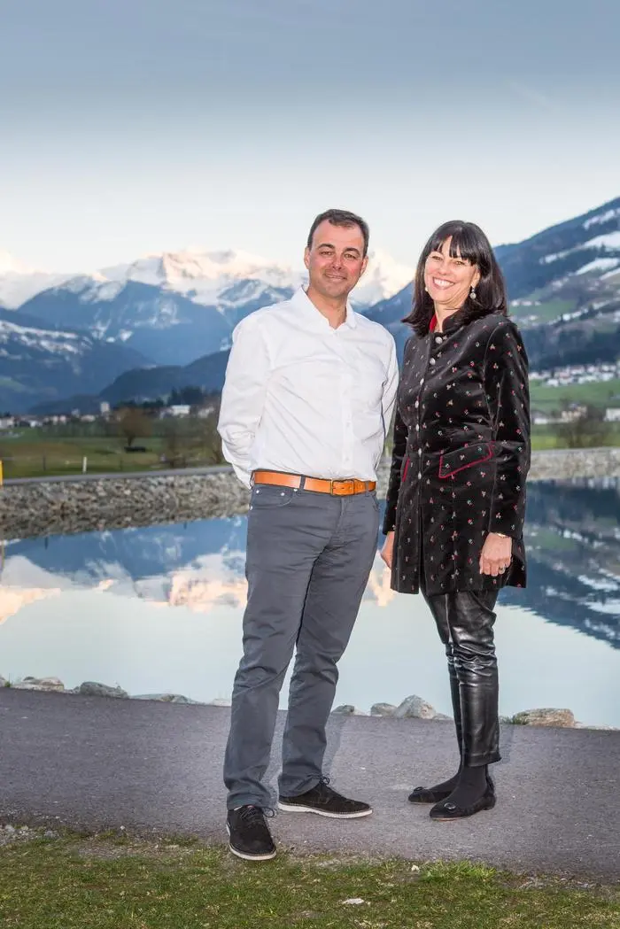 Heinz schultz und Martha Schultz, Gradonna, hotel