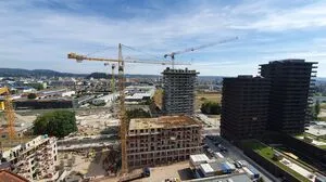 In Graz werden heuer so viele Wohnungen gebaut wie noch nie - etwa beim Großprojekt Reininghaus