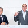 Wöginger und Rauch präsentierten das Paket nach dem Ministerrat