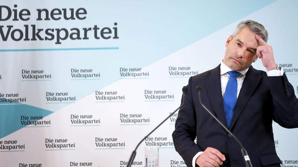 Nehammers ÖVP hat aus Sicht der Opposition ´sehr wohl ein Korruptionsproblem´.