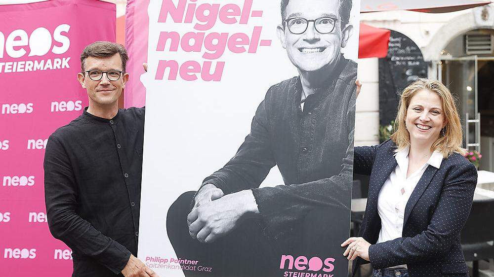 Neos-Spitzenkandidatin setzt auf Beate Meinl-Reisinger und Unterstützung aus Wien - und auf &quot;nigel-nagel-neue&quot; Politik