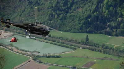 Wären die Hubschrauber nicht so schnell vor Ort gewesen, hätte der Brand noch verheerendere Ausmaße angenommen