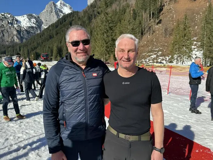 Obmann Herwig Pletz (r.) und sein Stellvertreter Christian Begutter