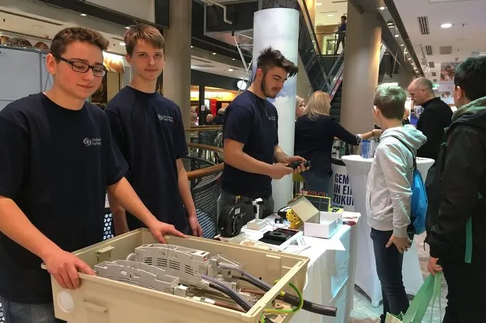 Beim Stand der Stadtwerke Kapfenberg ging es technisch zu.