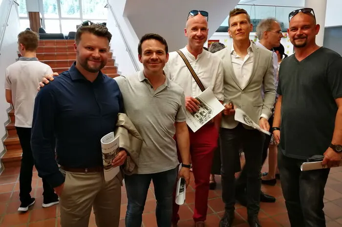 Ehemalige Schüler trafen sich anlässlich des Jubiläums wieder.