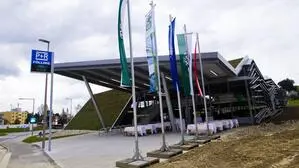 Die Park & Ride Anlage in Fölling
