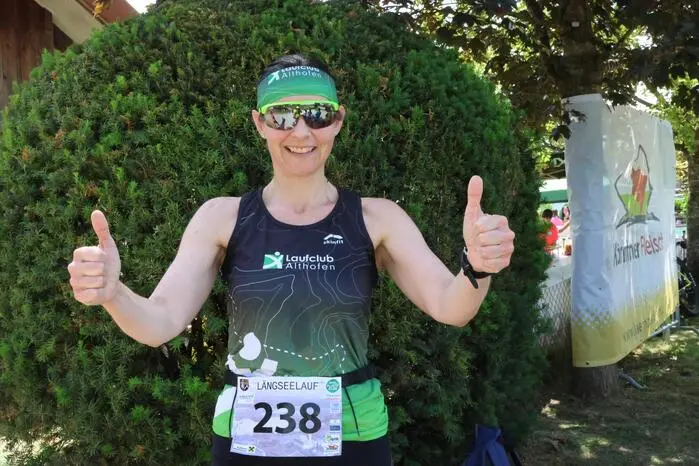 Während beim 8,5 Kilometer-Lauf bei den Damen Claudia Leitner (Foto) aus Friesach und bei den Herren Aleksandr Kuleshov (Bosnien) klar die Nase vorne hatten, dominierten beim 5 Kilometer-Lauf die Althofnerin Esther Ensat und Fabian Steiner aus Drasendorf. 