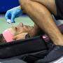 Rafael Nadal musste behandelt werden
