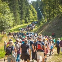 Beim Fuzzstock Festival gehört das Wandern zum Programm