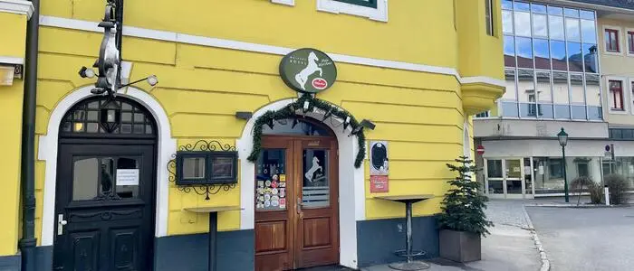 Ein Restaurant in Spittal von außen