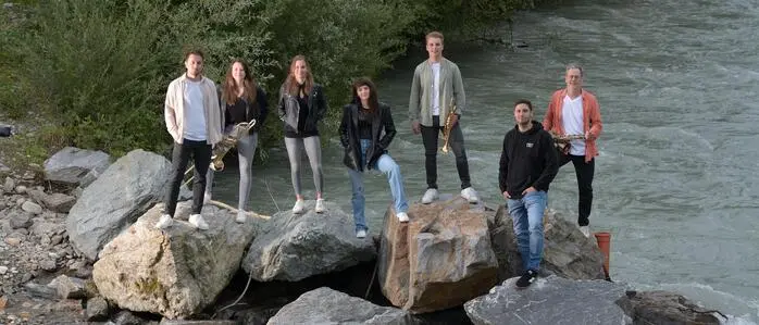 Die Gruppe „Fourtunez brassisted“ ist eine von fünf Bands, die im Gasthaus Mosmeir auftreten werden