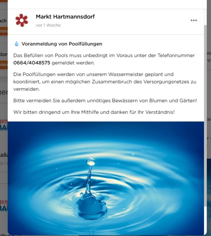 Posting aus Markt Hartmannsdorf