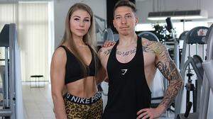 Katharina Reinhart (22) und Manuel Schmied (29) eröffnen in Eberndorf ein Fitnessstudio