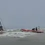 Zwei Boote der Küstenwache wurden alarmiert 