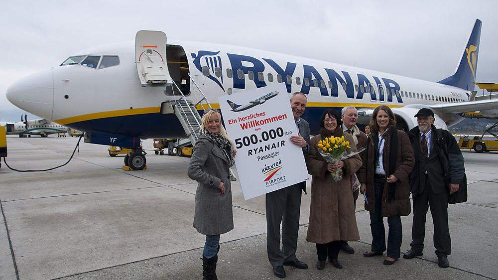 Ryanair (hier 2009) muss Kärnten Geld zurückzahlen