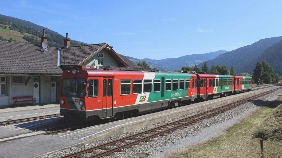 Die Murtalbahn bleibt das Sorgenkind