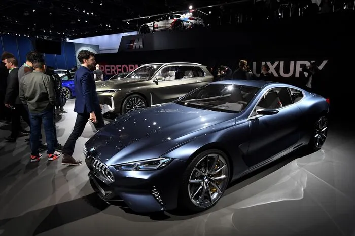 Die LA Auto Show gewinnt zunehmend an Bedeutung und macht damit der traditionell im Januar stattfindenden Detroit Motor Show Konkurrenz. Im Bild: BMW Concept 8