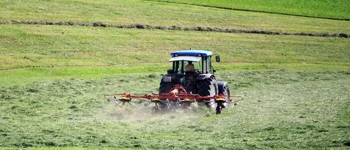 Schrecklicher Arbeitsunfall bei der Heuernte (Sujetfoto)